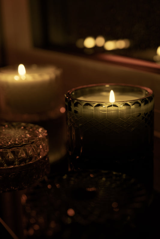 The Crystal Candle Ritual Set